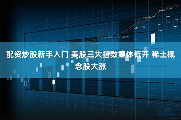 配资炒股新手入门 美股三大指数集体低开 稀土概念股大涨